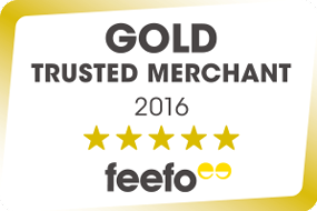 2016 Feefo Gold Trusted Merchant