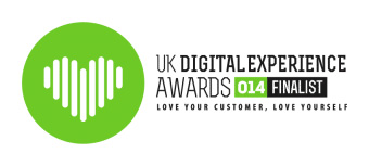 The UK Digital Experience Awards logo