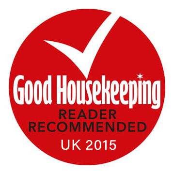 The Good Housekeeping Magazine Reader Recommended Awards logo