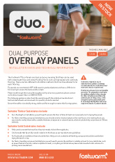 Fastwarm DUO Panels Install Manual