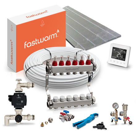 Fastwarm Low Profile water underfloor heating system