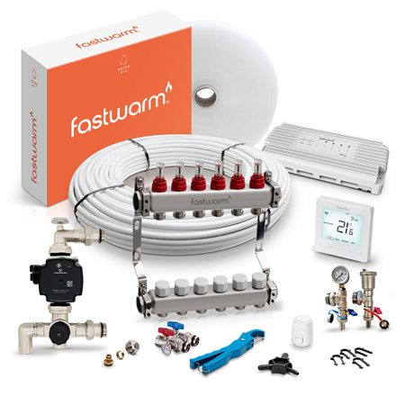 Fastwarm Multi Zone water underfloor heating system